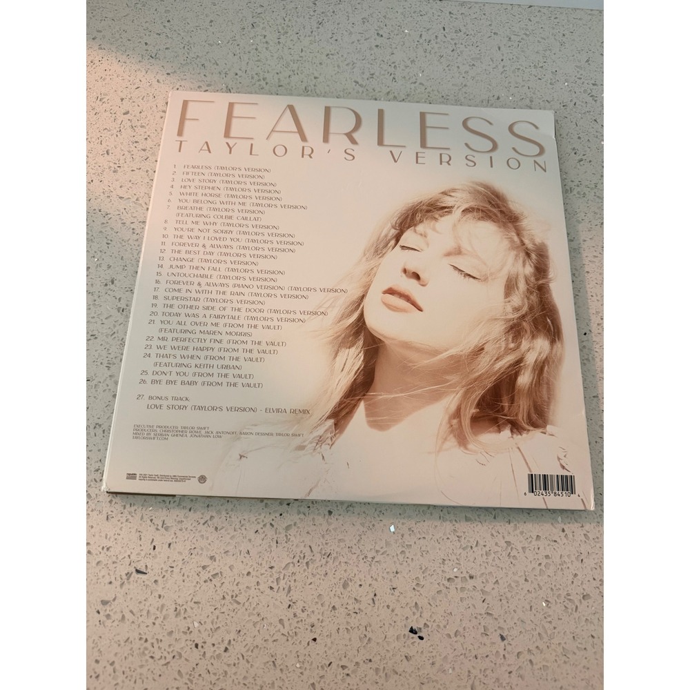 Taylor Swift Fearless Taylor's Version Gold 3LP Vinyl Record Set 2021 - Picture 2 of 12